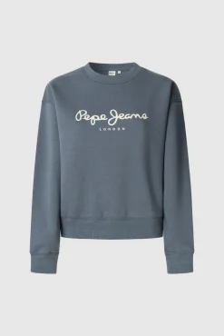 Sudadera Cuello Redondo Con Logo