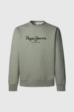 Sudadera Cuello Redondo Con Logo