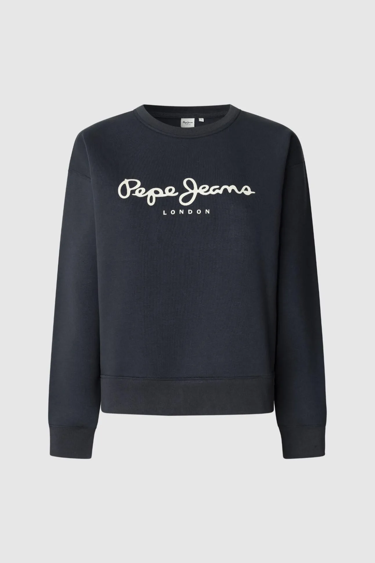 Sudadera Cuello Redondo Con Logo
