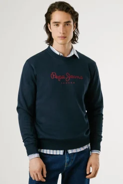 Sudadera Cuello Redondo Con Logo