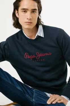 Sudadera Cuello Redondo Con Logo