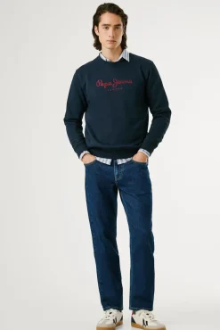 Sudadera Cuello Redondo Con Logo