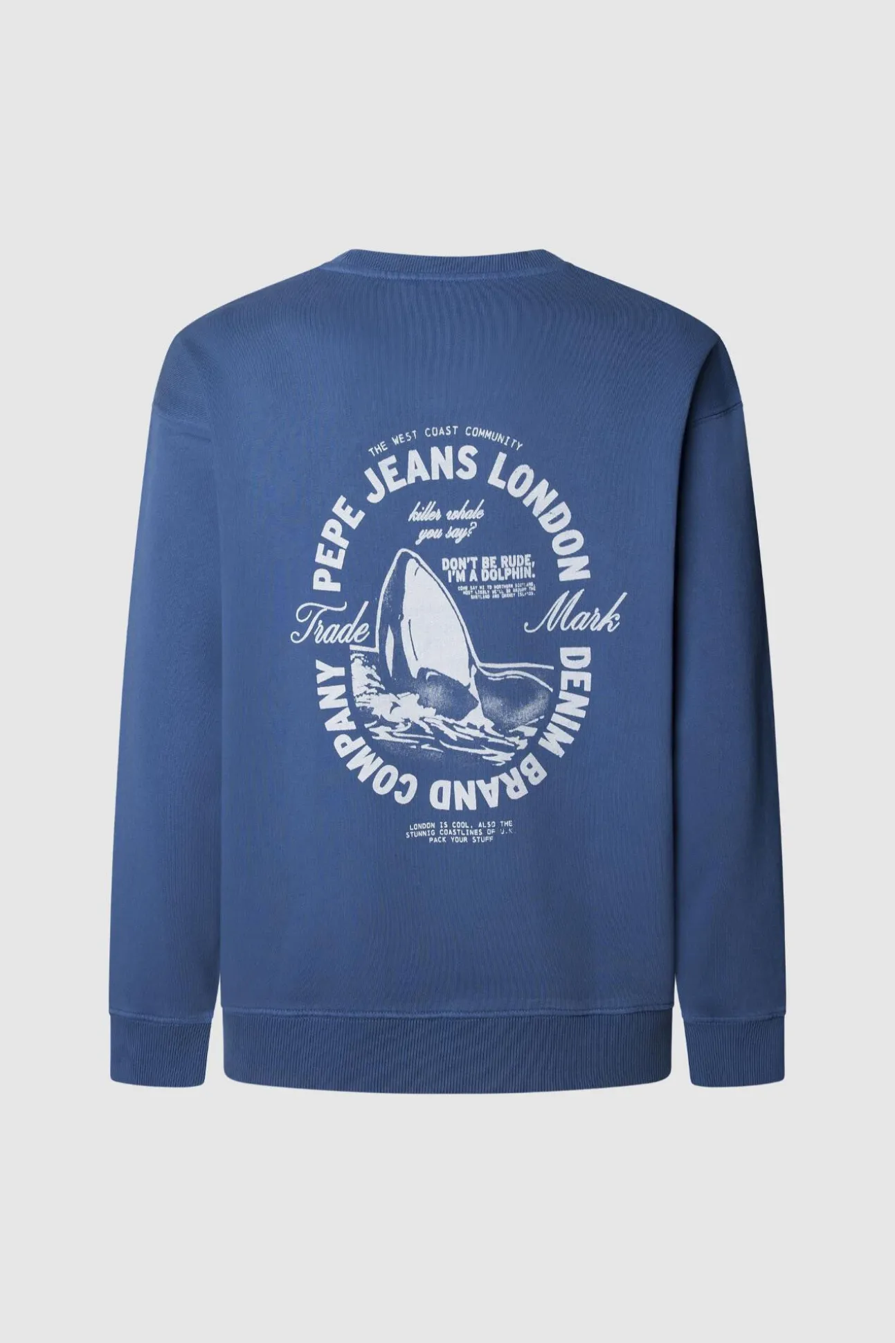 Sudadera Cuello Redondo Fit Relaxed