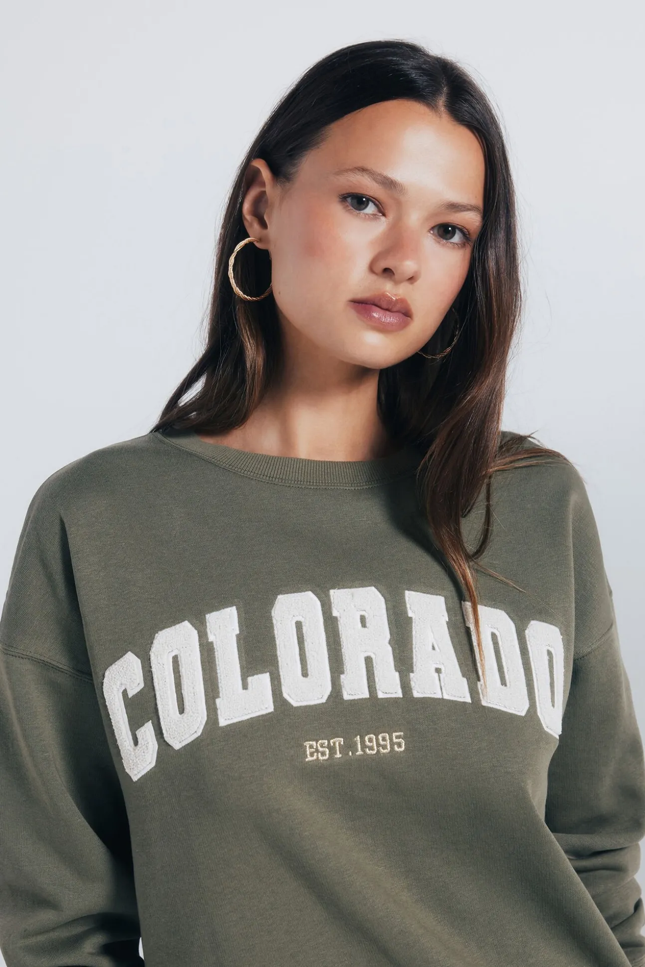 Sudadera gráfica ciudad
