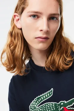 Sudadera Lacoste en felpa de algodón de corte clásico