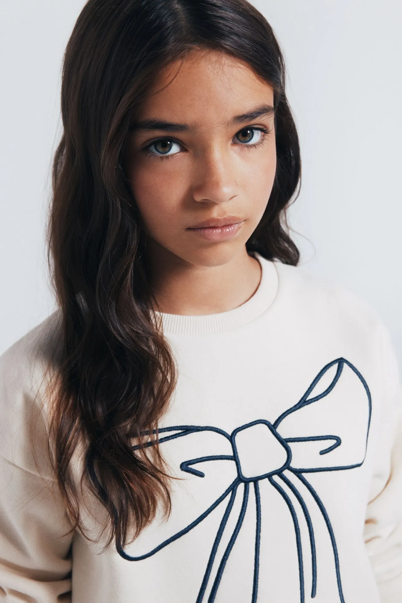 Sudadera Lazo niña
