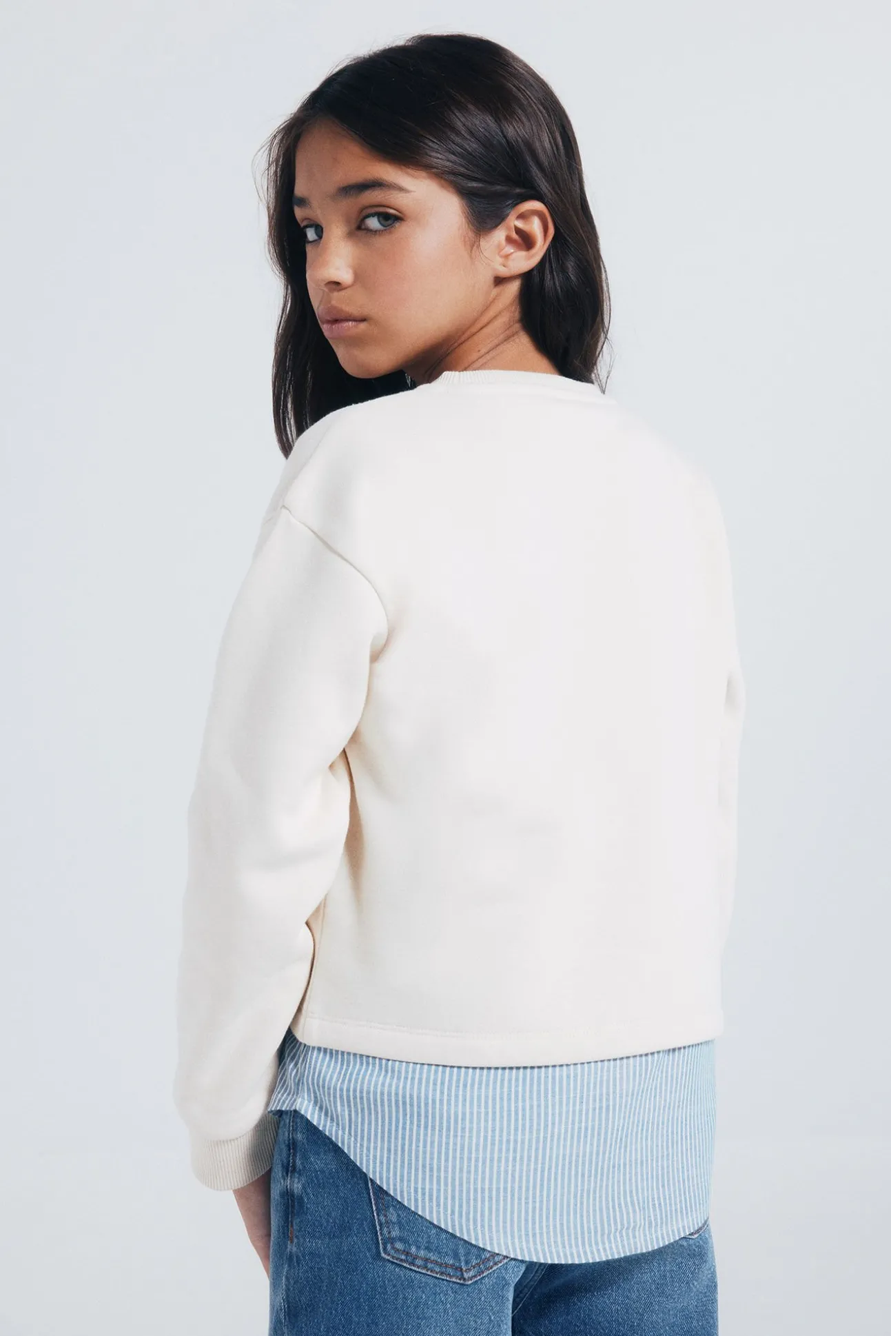 Sudadera Lazo niña