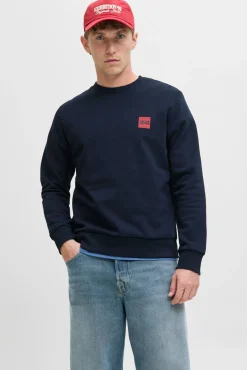 Sudadera logo contraste