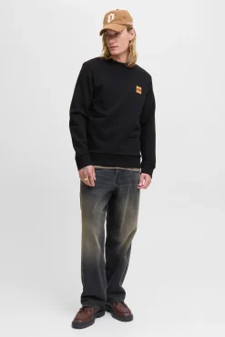 Sudadera logo contraste