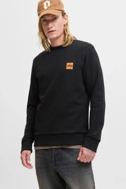 Sudadera logo contraste