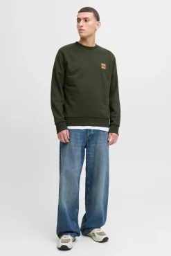 Sudadera logo contraste