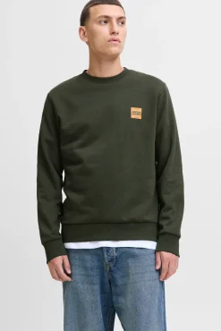 Sudadera logo contraste