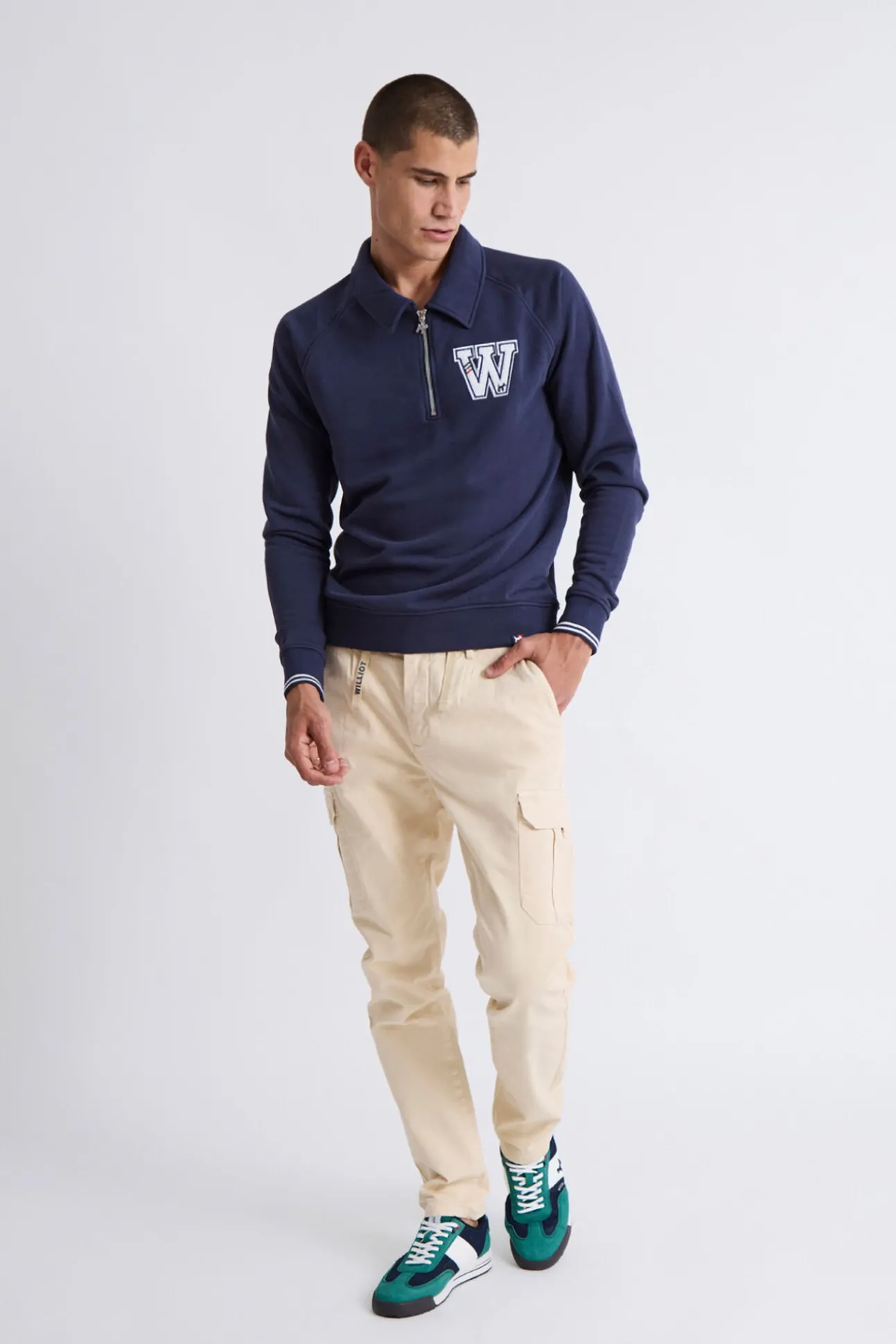 Sudadera Polo Zip