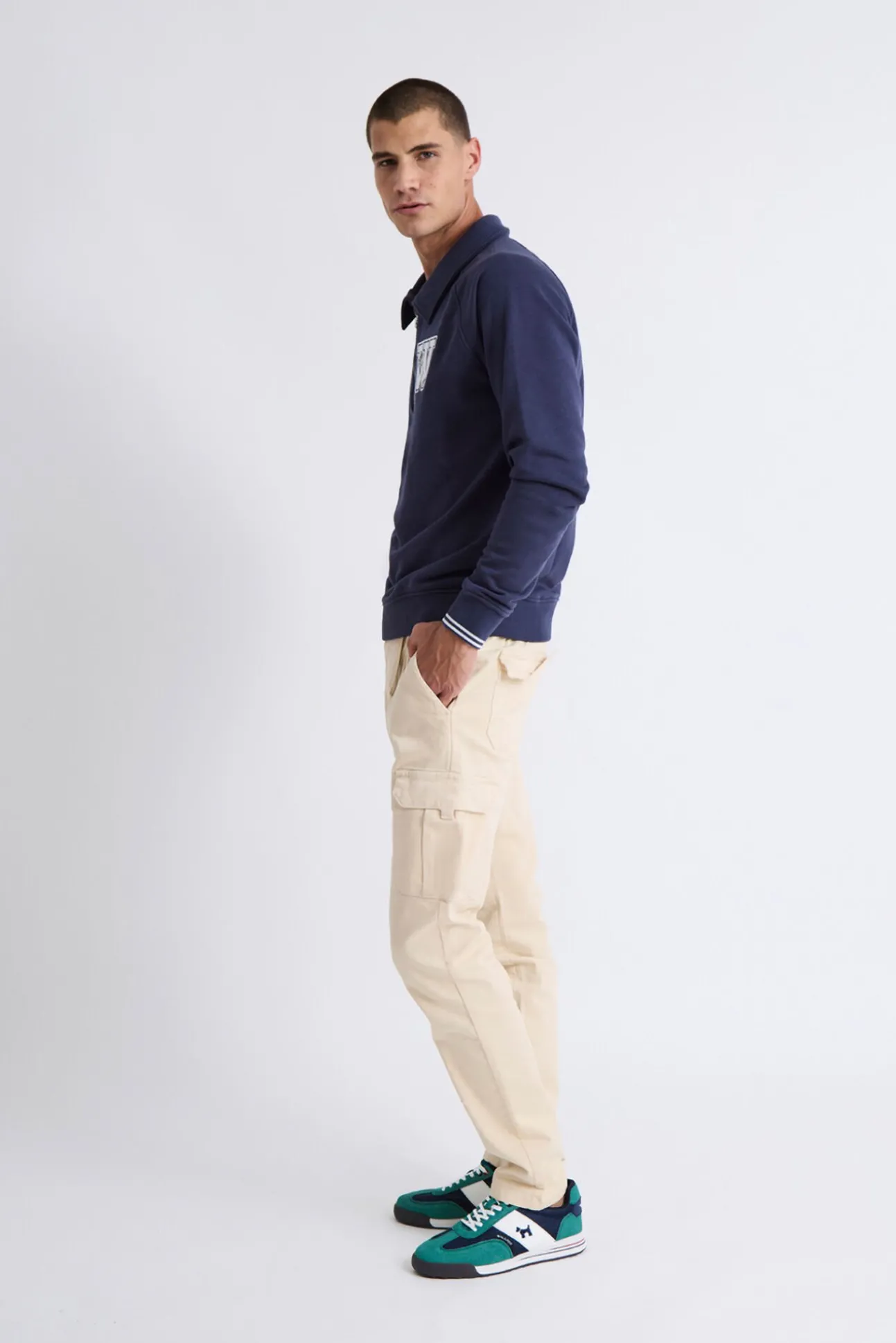 Sudadera Polo Zip