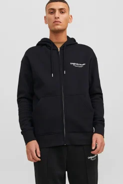 Sudadera relaxed con cremallera