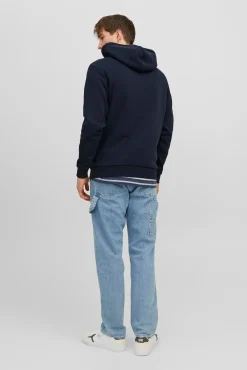 Sudadera relaxed fit capucha