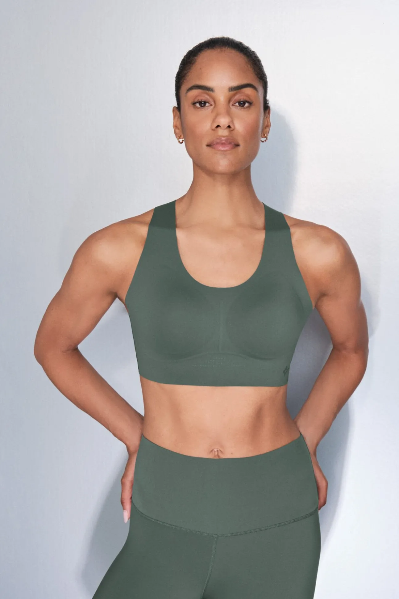 Sujetador deportivo COMPRESSIVE verde
