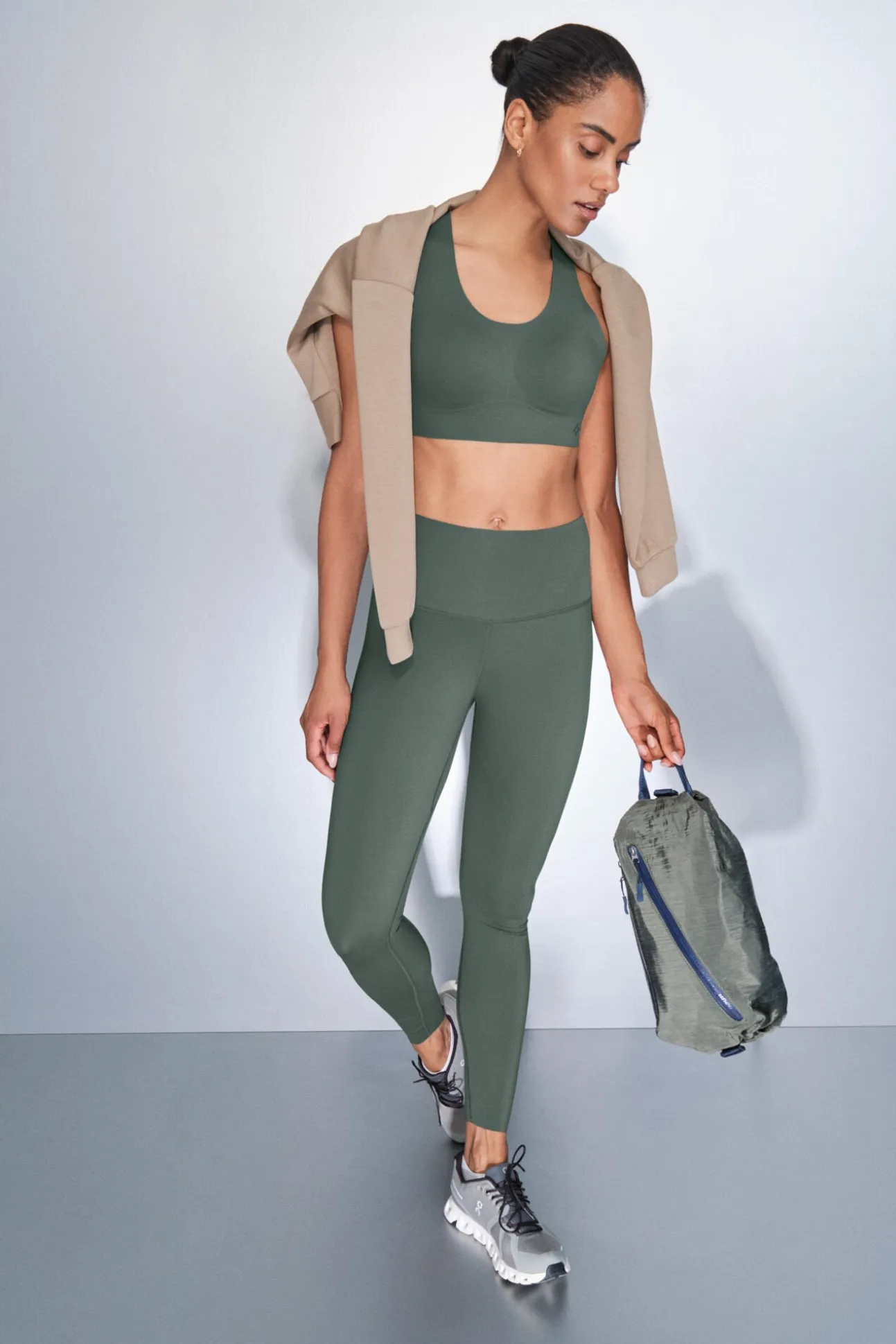 Sujetador deportivo COMPRESSIVE verde