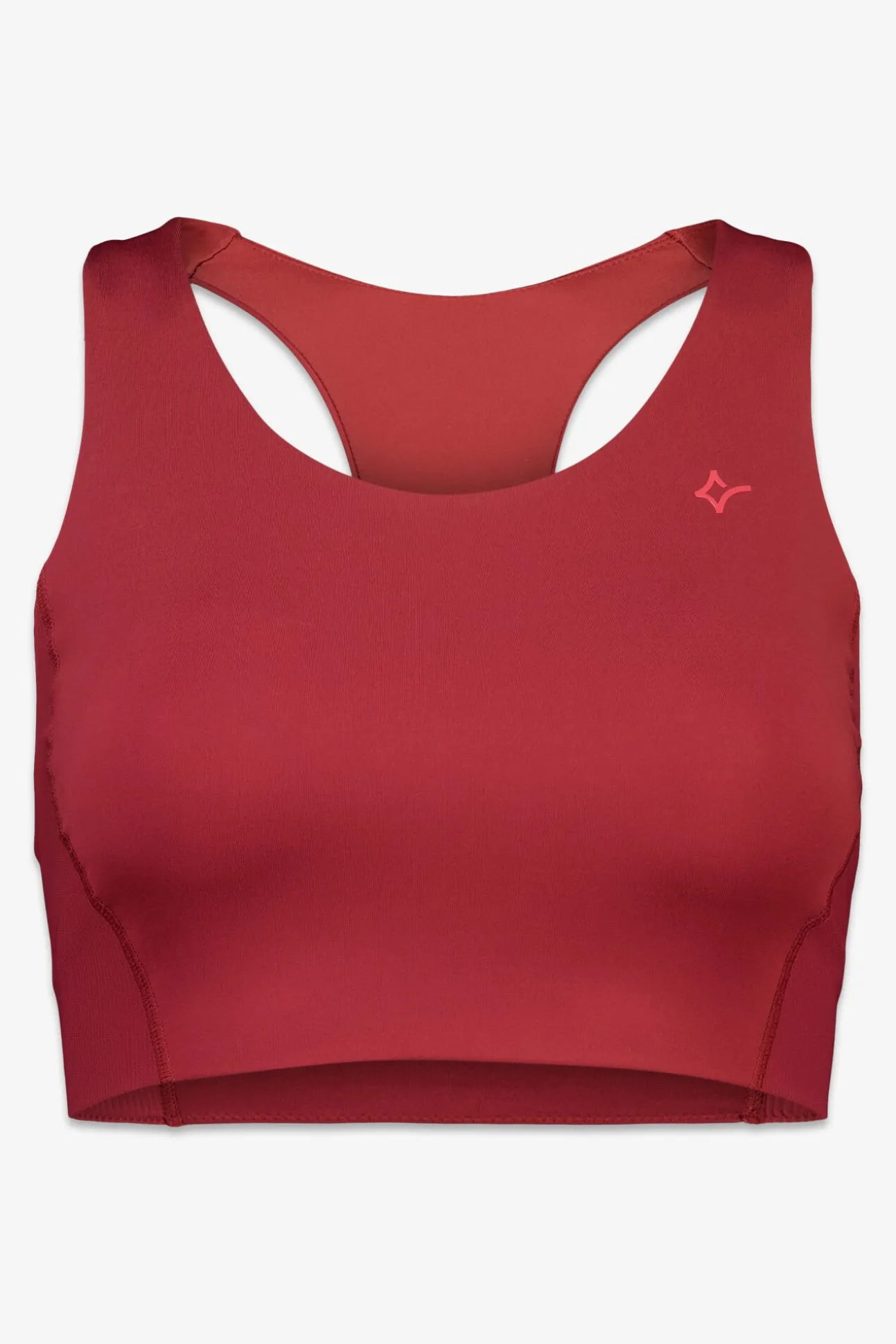 Sujetador deportivo 4D Stretch granate