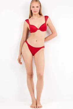 Sujetador push up en tul plumetti