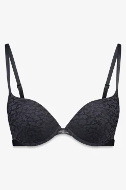 Sujetador push up GORGEOUS animal print negro