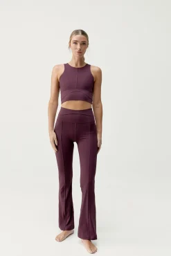 Sujetador top deportivo Saori morado