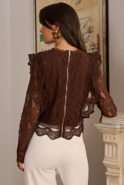 Top encaje Alda