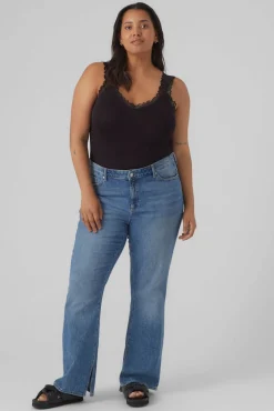 Top encaje Curve