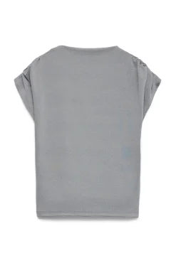 Top escote Perkins lúrex