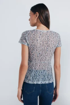 Top florecitas azules
