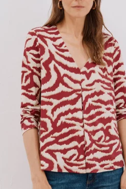 Top fluido pliegue