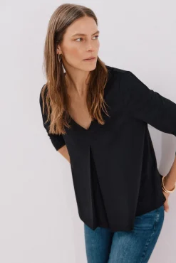 Top fluido pliegue