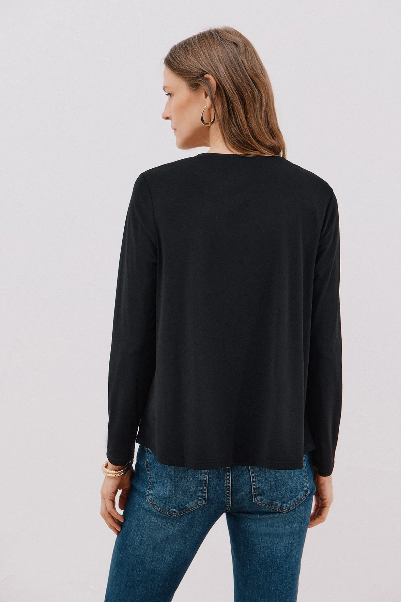 Top fluido pliegue