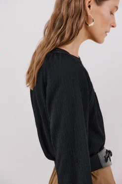 Top parche crochet