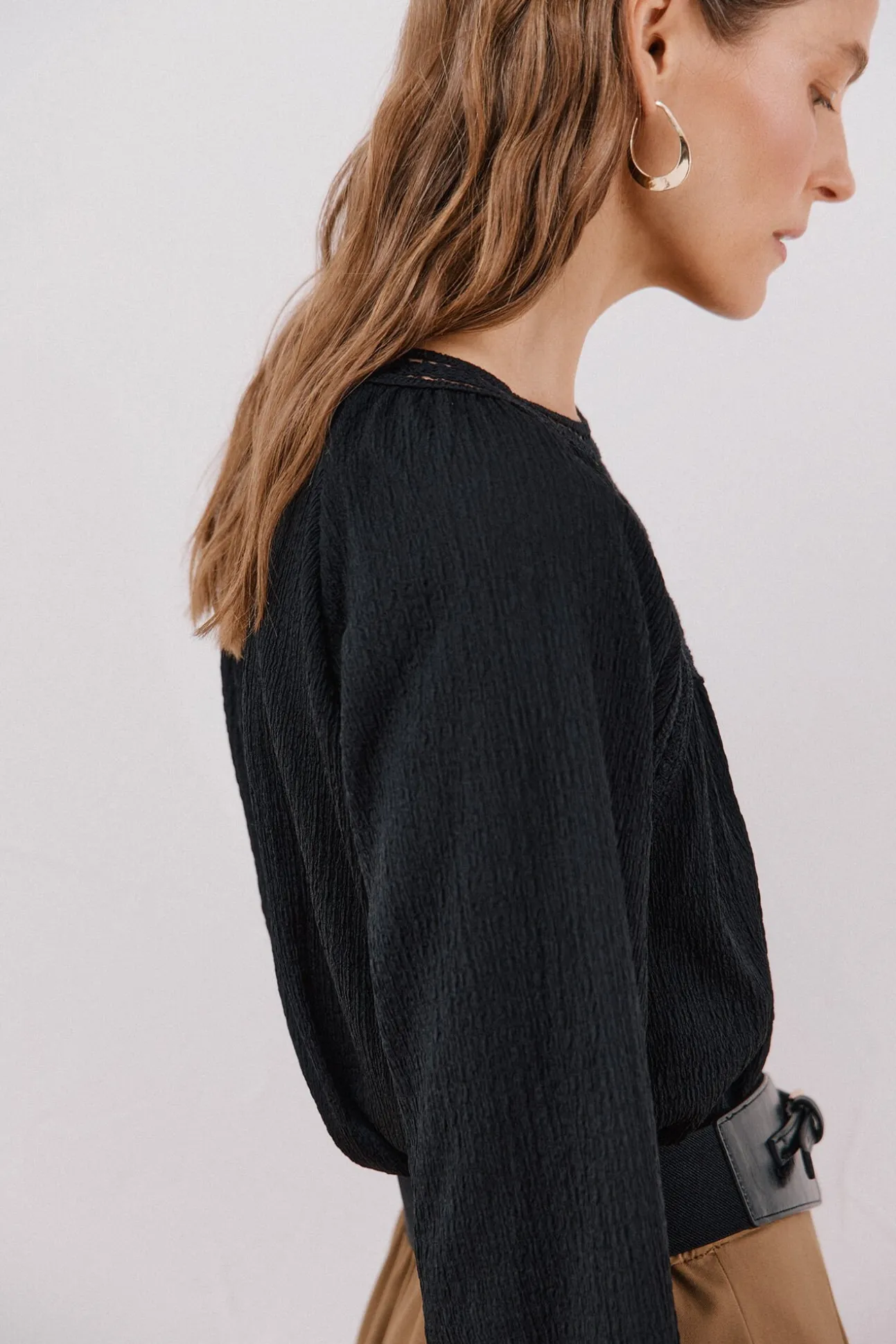 Top parche crochet