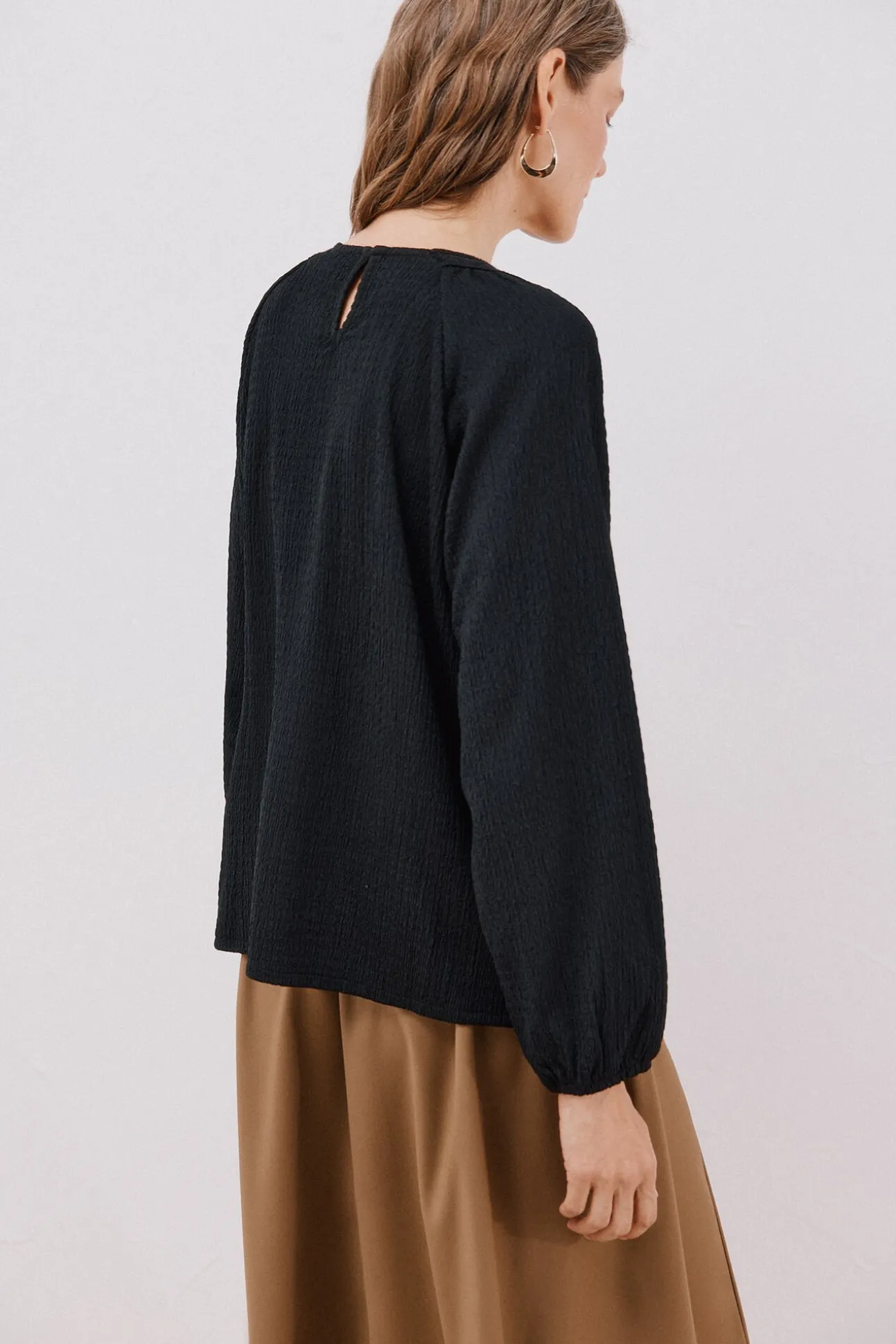 Top parche crochet