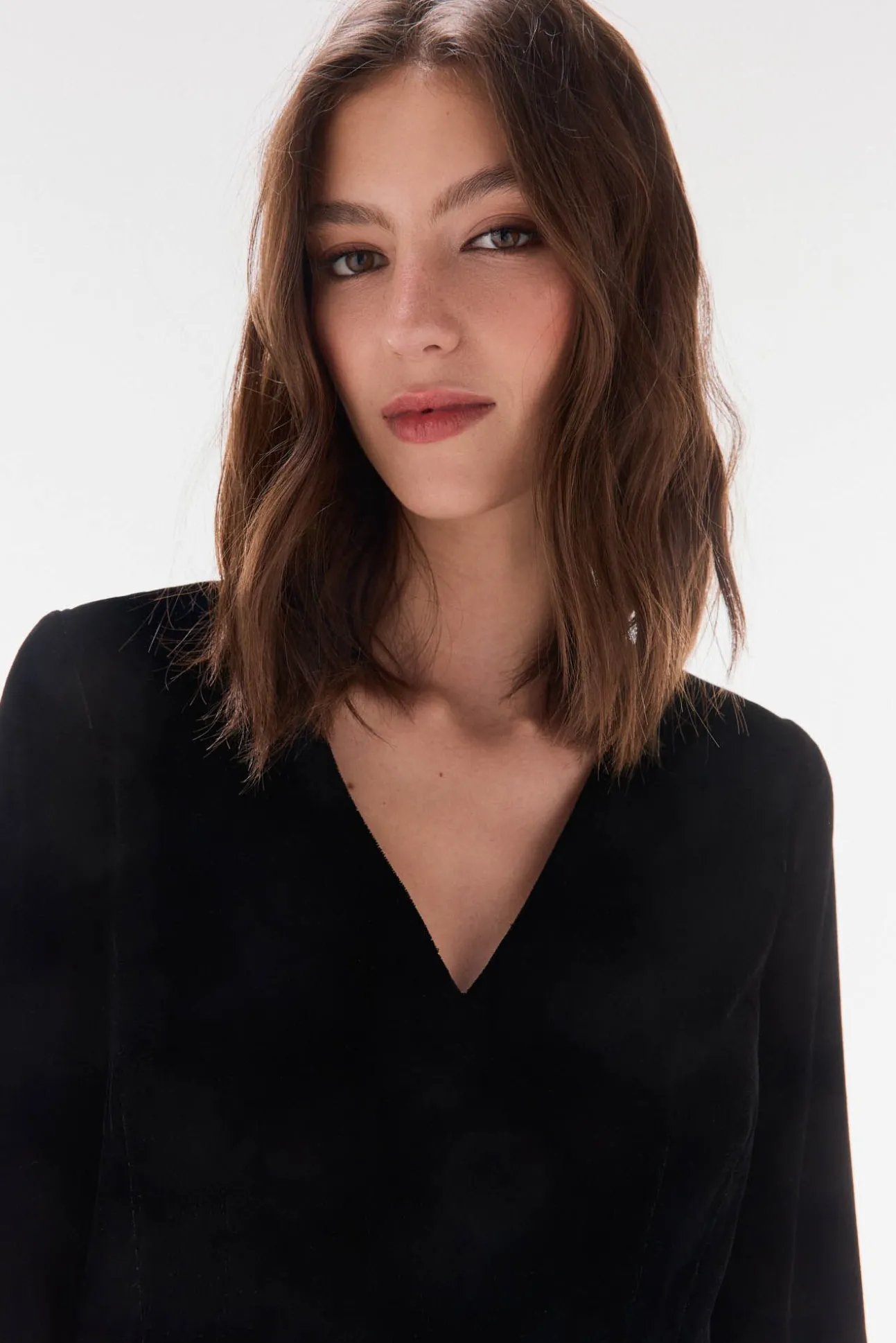 Top terciopelo