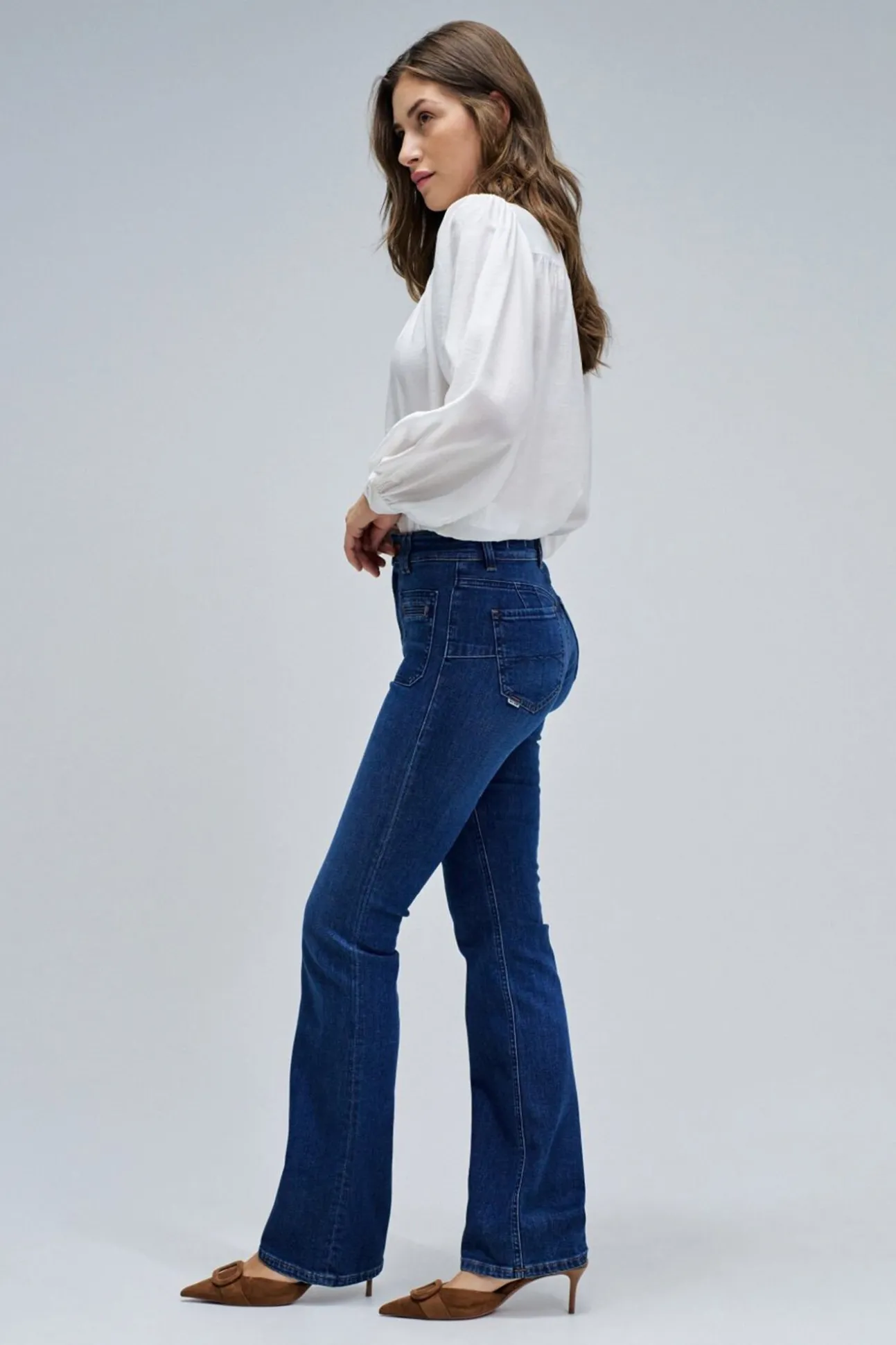 Vaqueros destiny push up bootcut