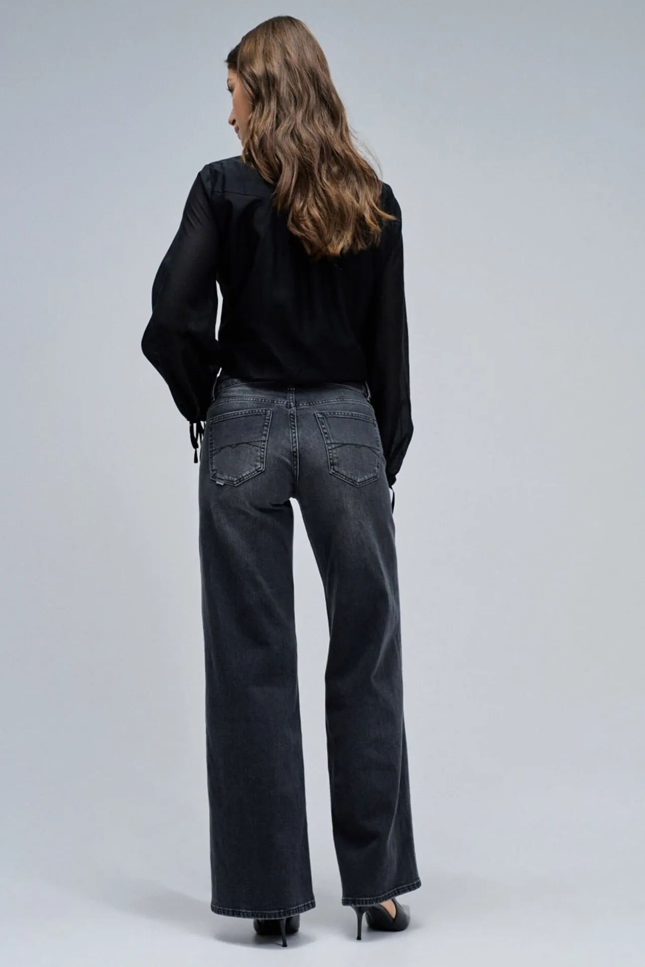 Vaqueros low rise wide
