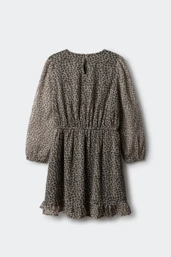 Vestido animal print niña
