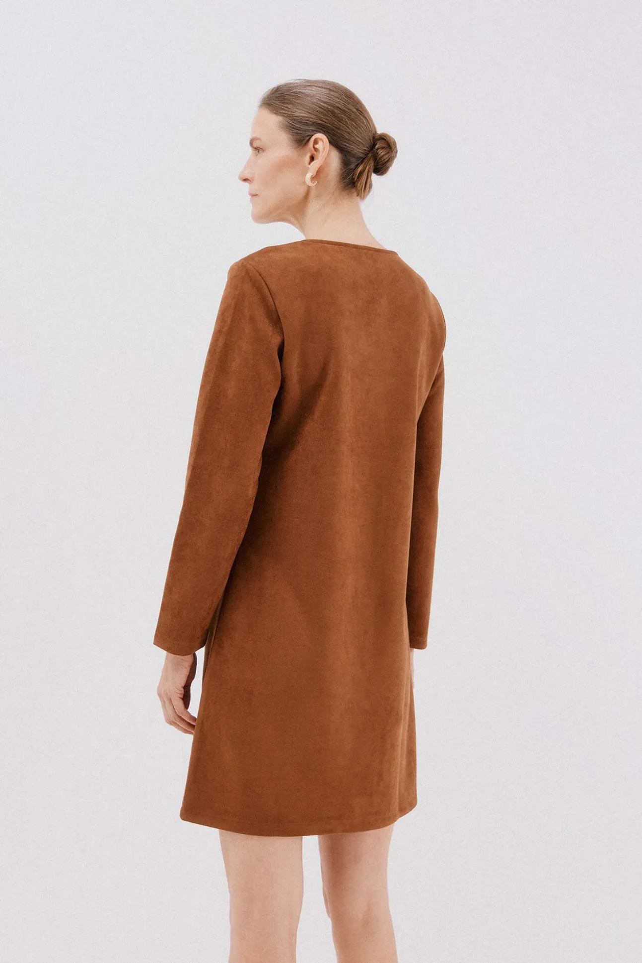 Vestido antelina