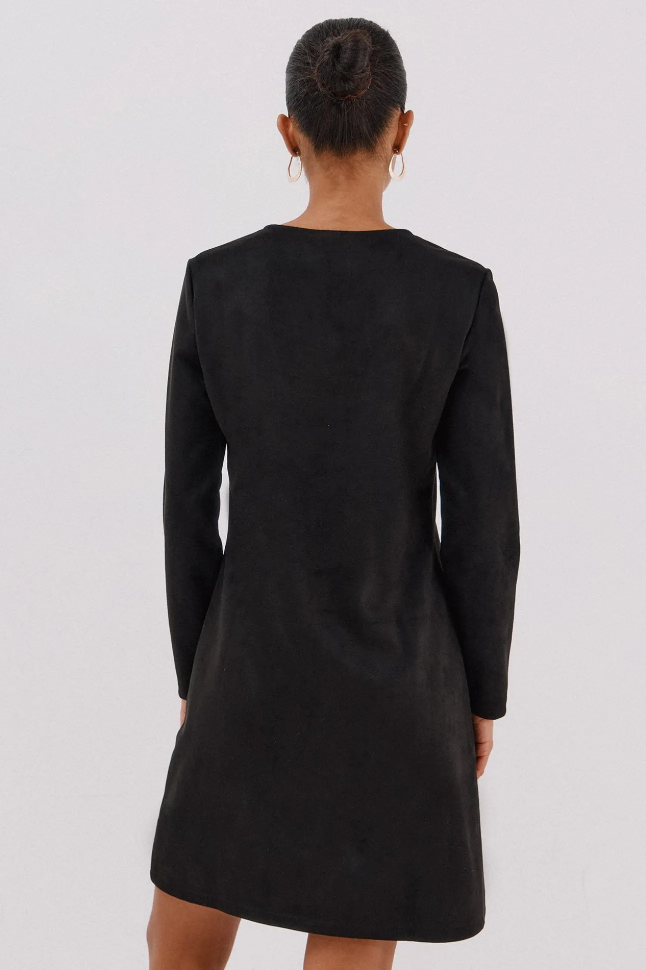 Vestido antelina