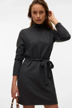 Vestido corto de punto