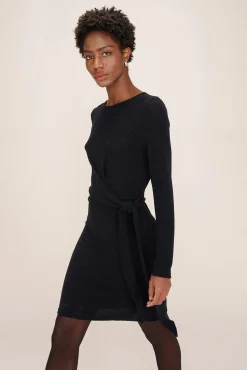 Vestido corto lúrex