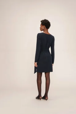Vestido corto lúrex