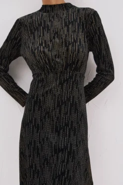 Vestido corto toques brillantes