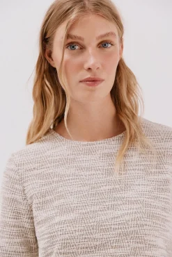 Vestido corto tweed