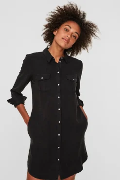 Vestido corto vaquero
