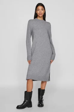 Vestido de punto con viscosa