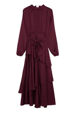 Vestido de satén
